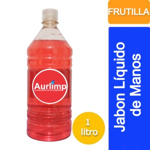 AURLIMP JABON LIQUIDO FRUTILLA x 1000cc